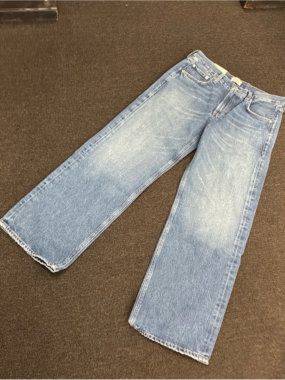 Citizens of Humanity Lindz Low Rise Easy Straight in Vintage Blue Size 28 NWT